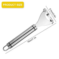 Stainless Steel Corn Kernel Remover with Comfort Grip for Cob Stripping