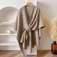 Microfiber Poncho Shawl for Casual and Dress Wear