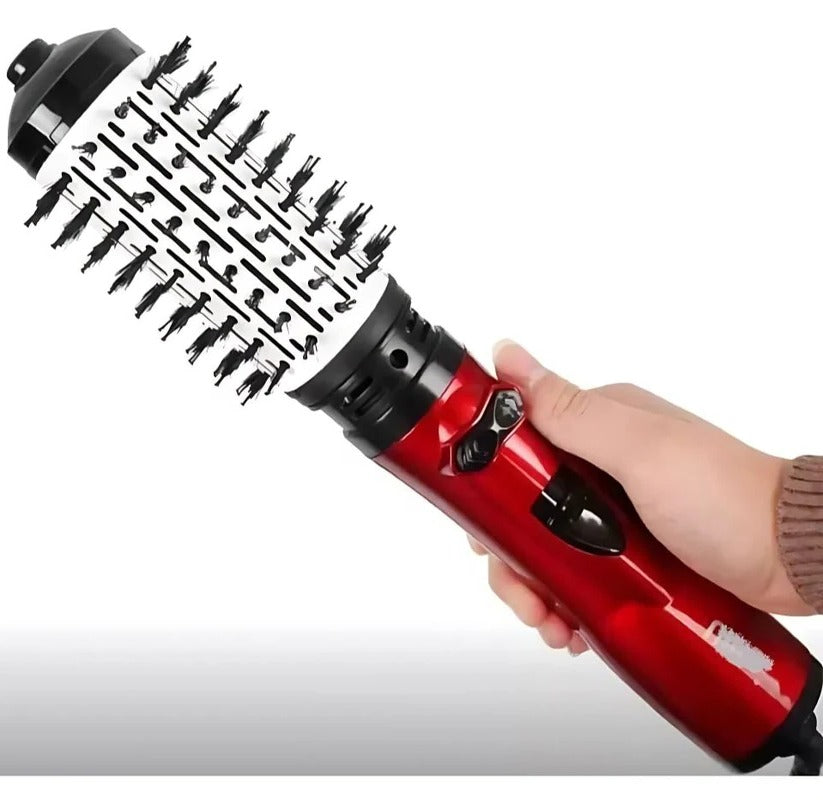 Rotating Hot Air Brush for Hair Drying and Styling