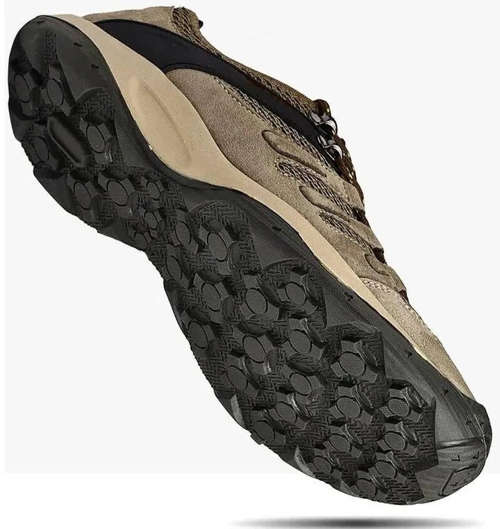Waterproof Trail Walking Shoes with Anti Slip Outsole and Ankle Support for Women