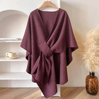 Microfiber Poncho Shawl for Casual and Dress Wear