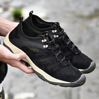Waterproof Trail Walking Shoes with Anti Slip Outsole and Ankle Support for Women