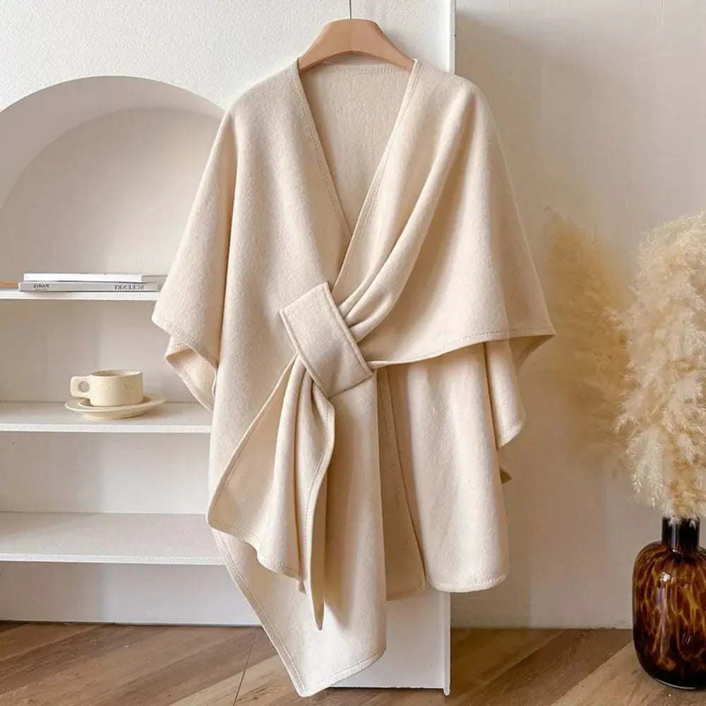 Microfiber Poncho Shawl for Casual and Dress Wear