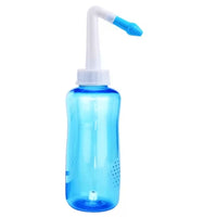 Squeeze Sinus Flush Bottle with Controlled Flow Tip for Nasal Congestion and Allergy Care