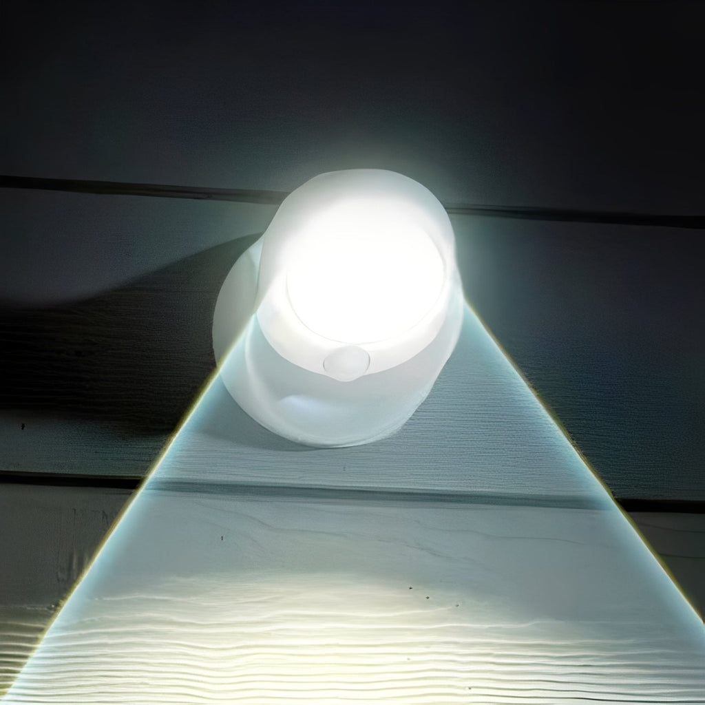 Motion Sensor Activated LED Night Lamp for Indoor and Outdoor Use