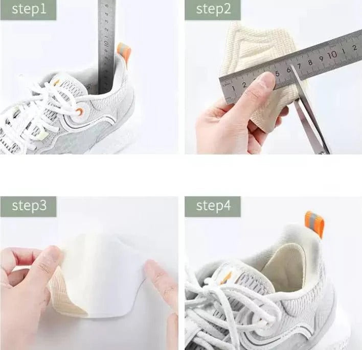 Gel Heel Cushion Inserts for Shock Absorption Support