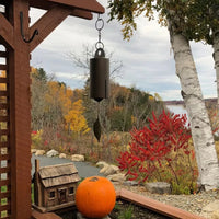 Aluminum Wind Chime with Bronze Finish for Garden Porch Indoor Use