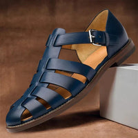 Adjustable Strap Walking Sandals for Men with Cushioned Footbed