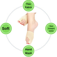Knit Forefoot Sleeve with Open Toe Design