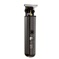 Rechargeable Hair Clippers with LED Battery Display and 4 Guide Combs