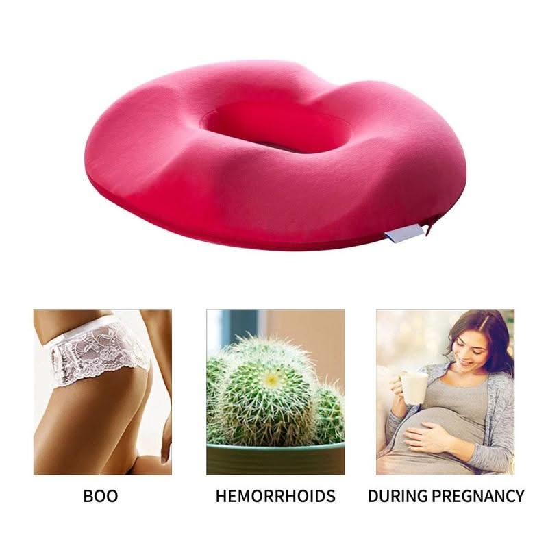 Orthopedic Donut Seat Cushion for Tailbone and Pressure Point Relief