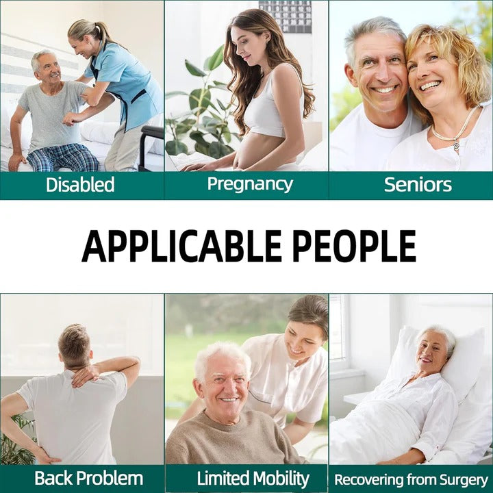 Long Reach Toilet Aid for Wiping, 2 Pack Comfort Wiper Tools