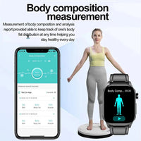 Smart Wellness Watch for Seniors with Activity and Daily Wellness Tracking