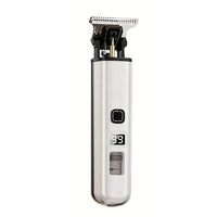 Rechargeable Hair Clippers with LED Battery Display and 4 Guide Combs