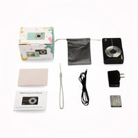 Vintage Style Compact Digital Camera with LCD Screen