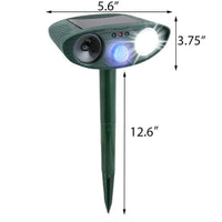 Solar Rabbit Deterrent and Flash Light Repeller
