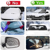 Magnetic Car Windshield Cover with Sun Protection Support