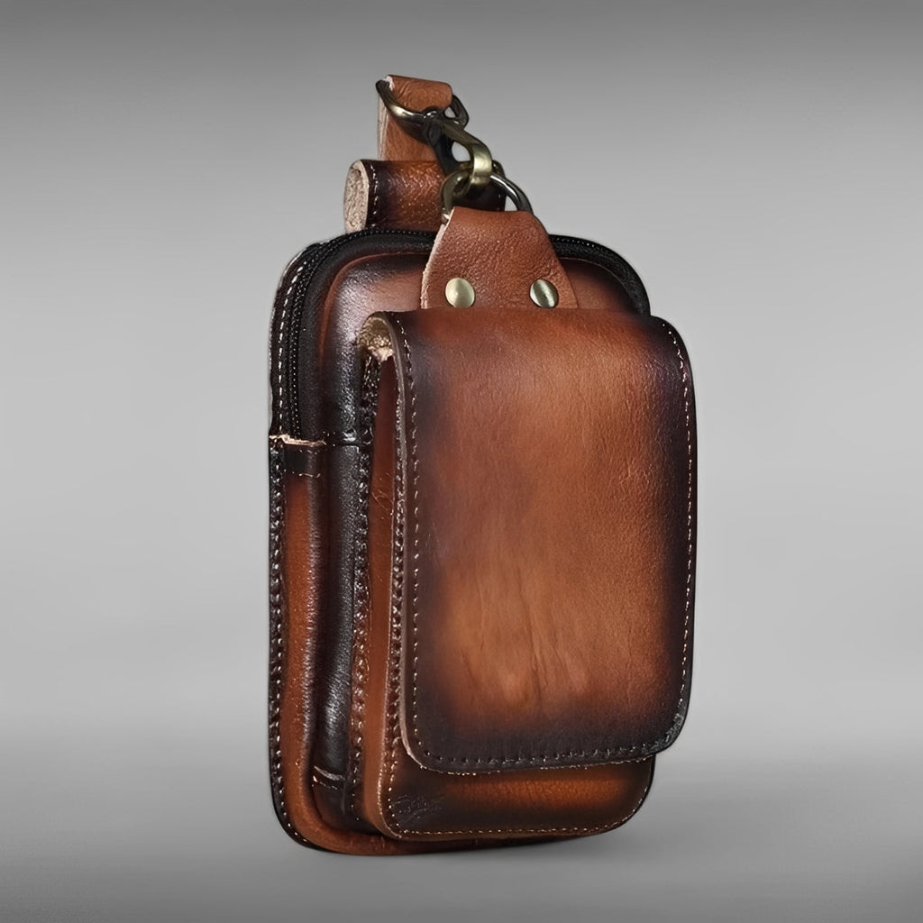 Adjustable Belt Bag with Multiple Compartments