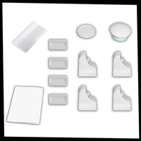 Pack of 4 Child Safety Magnetic Cabinet Locks