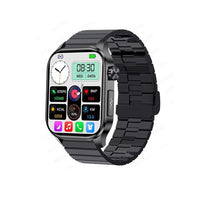 Smart Wellness Watch for Seniors with Activity and Daily Wellness Tracking