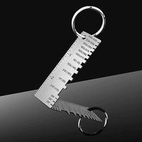 Dual Purpose Metal and Wire Thickness Measuring Tool for Welding Projects