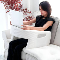 Adjustable Bed Reading Pillow with Back and Arm Support