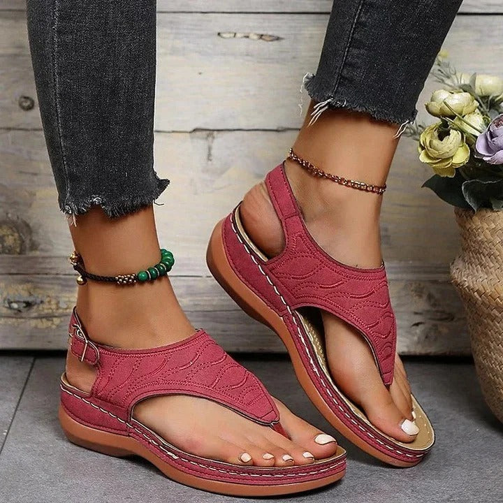 Arch Support Comfort Sandals with Cushioned Footbed for Women
