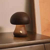 Decorative Mushroom Table Lamp with Dimmable LED Night Light