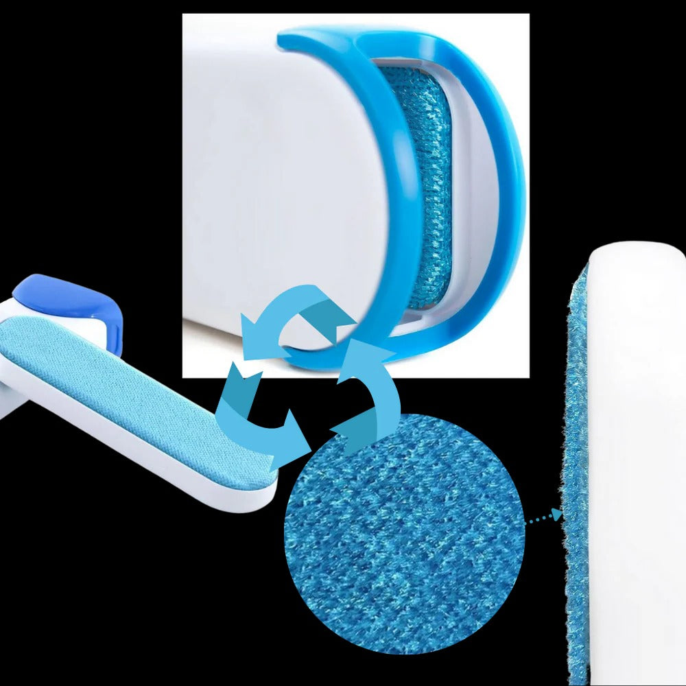 Pet hair remover brush