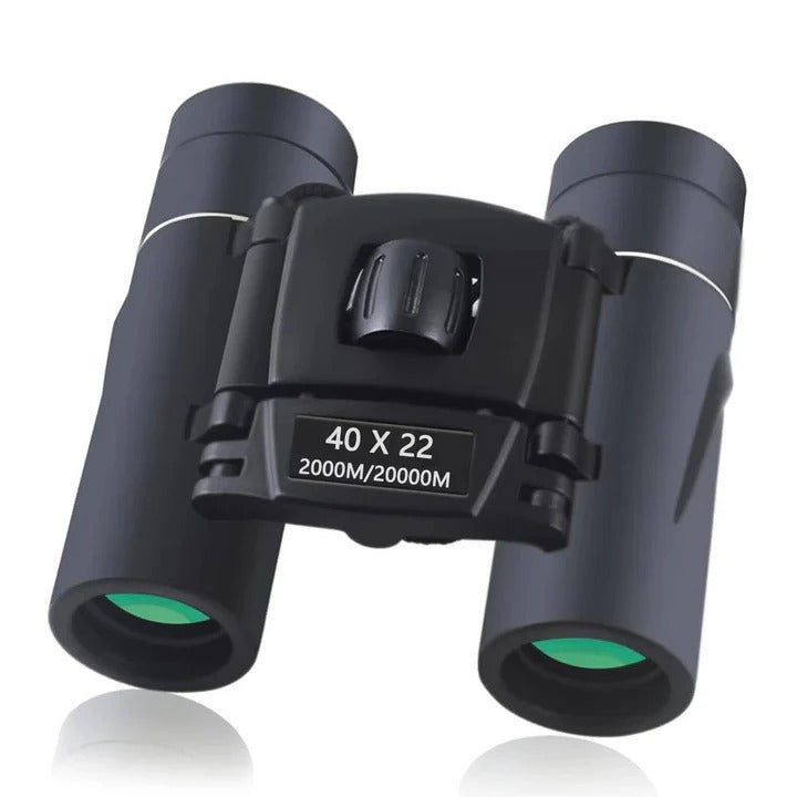 40x Compact Binoculars with Multi-Coated Lenses for Outdoor Viewing