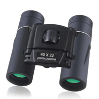 40x Compact Binoculars with Multi-Coated Lenses for Outdoor Viewing