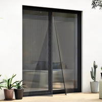 Magnetic Screen Door Net for Mosquito Protection Support
