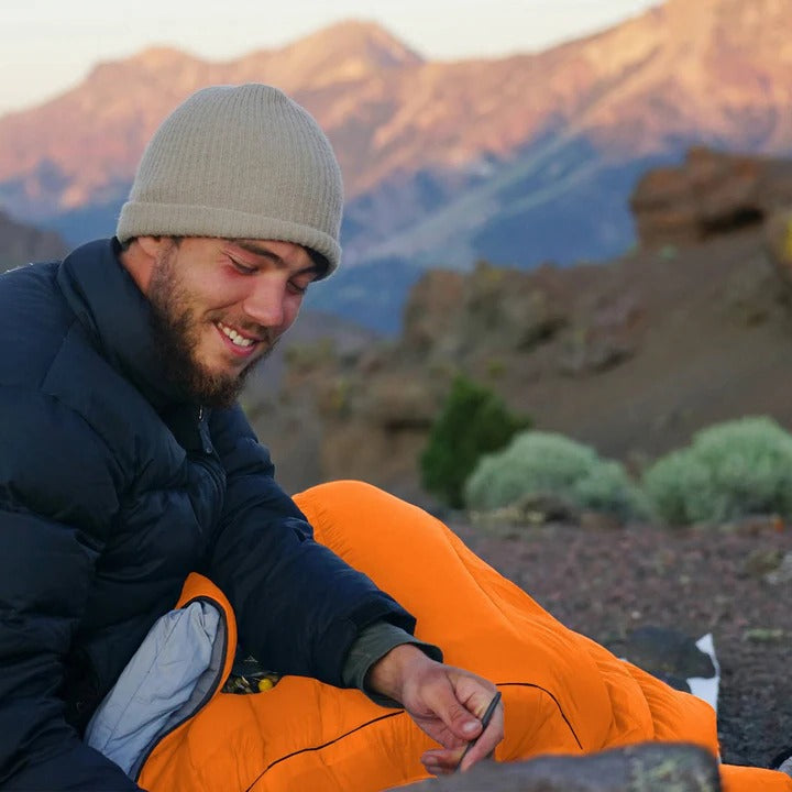 Lightweight Sleeping Bag with Compression Sack for Camping Travel