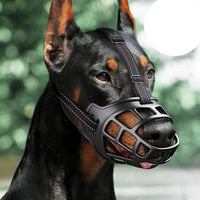 Breathable Dog Muzzle with Adjustable Straps