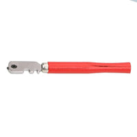 Diamond Tip Glass and Tile Scorer with Weighted Head and Side Notch