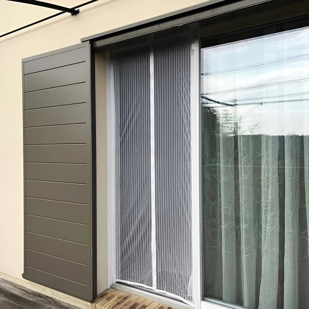 Magnetic Screen Door Net for Mosquito Protection Support