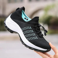 Unisex Walking Sneakers with EVA Sole and Breathable Mesh