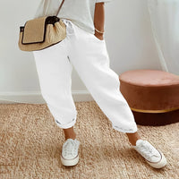 Breathable Cotton Pants with Moisture Wicking
