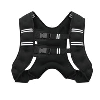 Reflective Adjustable Weight Training Vest for Fitness and Endurance Workouts