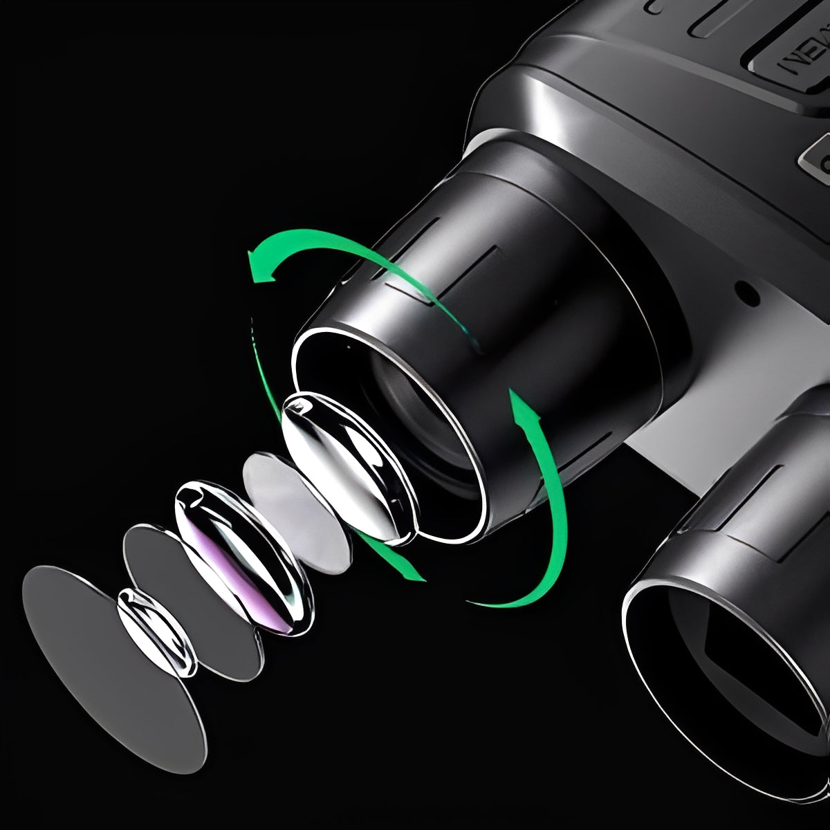 Night Vision Binoculars with Infrared Technology