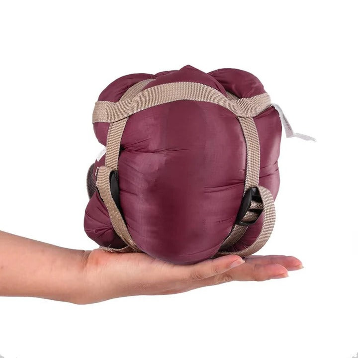 Lightweight Sleeping Bag with Compression Sack for Camping Travel