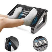 Adjustable Ergonomic Foot Rest Cushion with Non-Slip Base for Under Desk Use