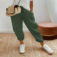 Breathable Cotton Pants with Moisture Wicking