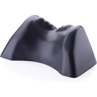 Memory Foam Neck Support Pillow with Raised Contours and Washable Cover