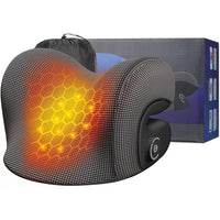 Heated Neck Support Relaxer with Adjustable Warmth and Massage Points