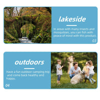Ultrasonic Mosquito Repellent Bracelet for Adults and Kids