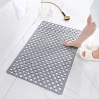 Slip Resistant Shower Mat with Textured Surface for Bathtubs and Showers