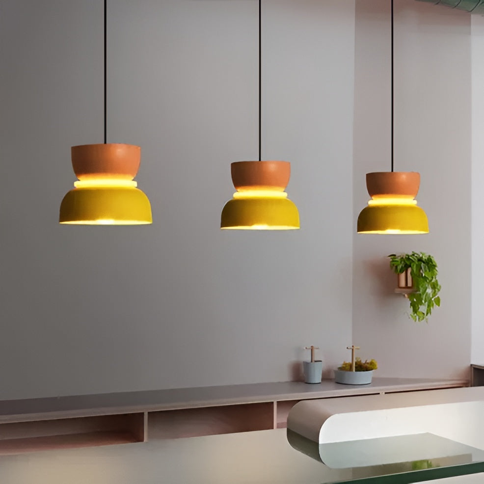 Macaron LED Pendant Light in Nordic Color Design