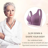 EasyLift Bra Front Closure Cotton Soft Wireless Bra