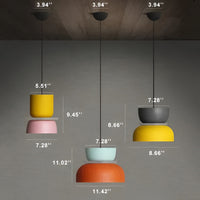Macaron LED Pendant Light in Nordic Color Design
